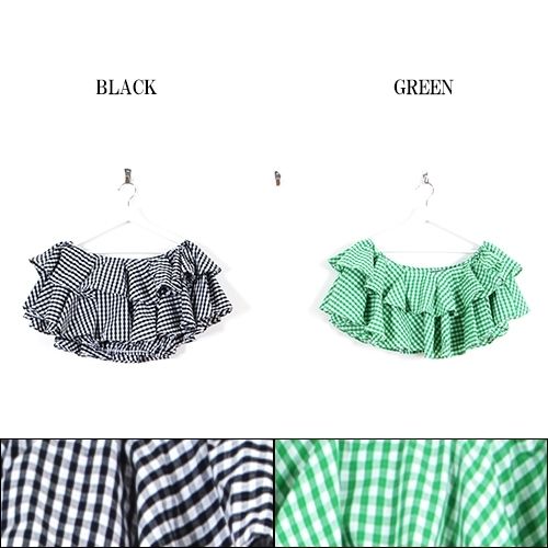 lilLilly - ギンガムチェック オフショルブラウス lilLilly - 【新品未使用】lilLilly（リルリリー）ギンガム オフ
