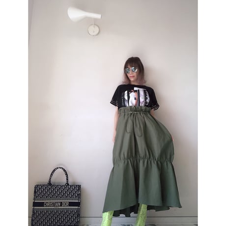 レースリボンリメイクデザインTシャツ
