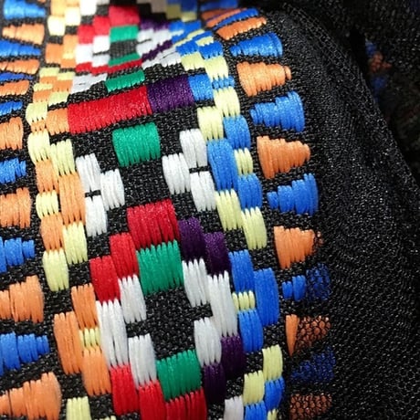 刺繍チュールロングスカート
