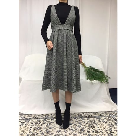 バックリボン大人ガーリーワンピース