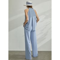 バックスリットノースリーブセットアップ