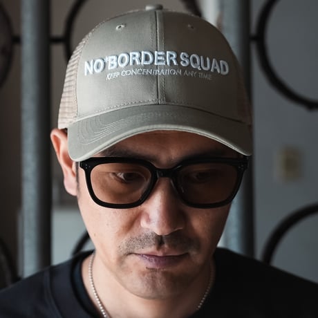 Basic Logo メッシュラウンド Cap - BAIGE