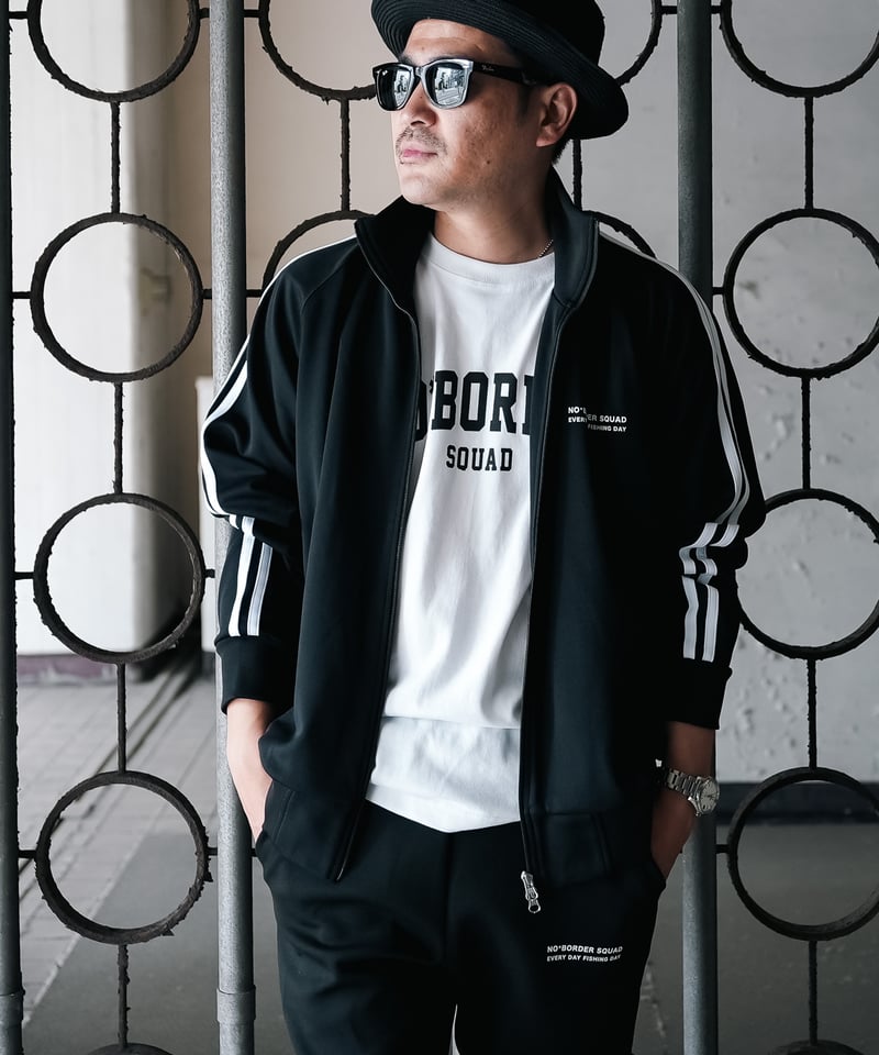 NBHD ORIGINALS ブラックジャケット トラックJACKET- BLACK | NBD STORE