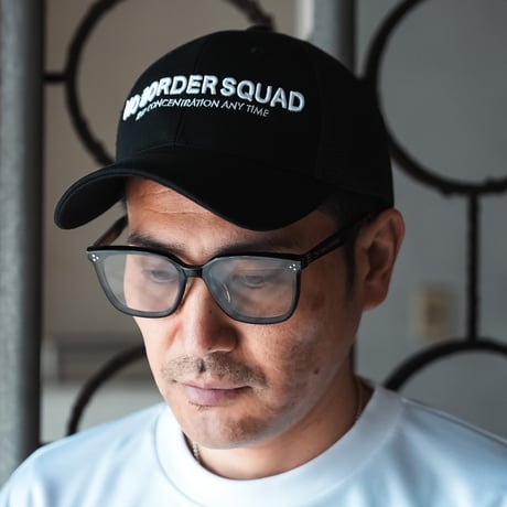Basic Logo メッシュラウンド Cap - BLACK