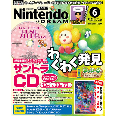 Nintendo DREAM       1年間購読