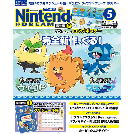 Nintendo DREAM       1年間購読