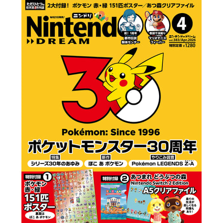 Nintendo DREAM       1年間購読