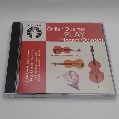 The Griller Quartet Ｐlays Mozart Quintets