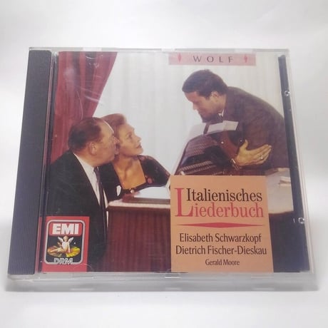 HUGO WOLF: ITALIENISCHES LIEDERBUCH/ELISABETH SCHWARZKOPF,DIETRICH FISCHER-DIESKAU,GERALD MOORE