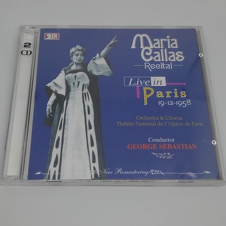 Maria Callas/Live in paris 19-12-1958