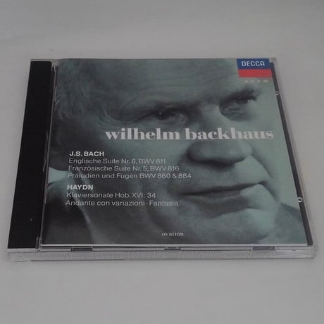 Bach,Haydn /Wilhelm Backhaus