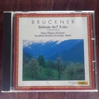 Bruckner: Symphony no.7/Rundfunk-Sinfonie-Orchester,Berlin,Heinz Rögner
