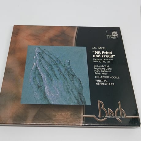 J.S.BACH:Mit Fried und Freud/Herreweghe