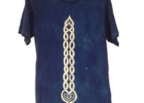藍染めTシャッツ　tanne kamy