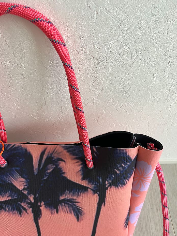 ハワイ Las Olitas PERFECT MEDIUM ネオプレン トートバッグ Mサイズ