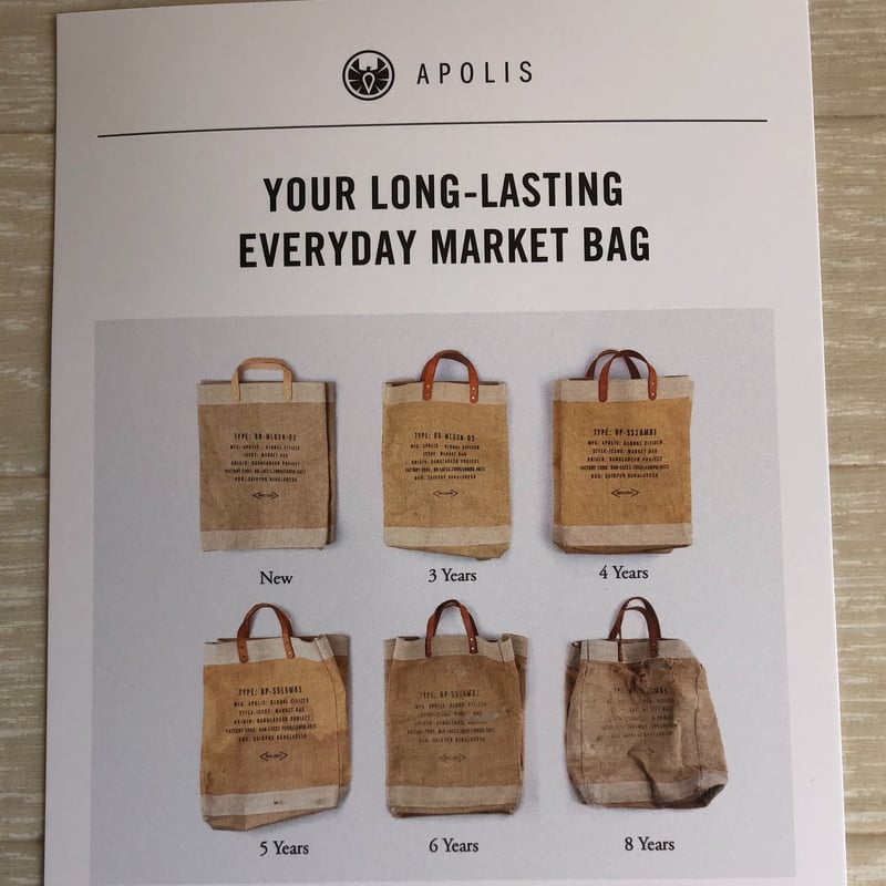 Apolis market best sale bag sale