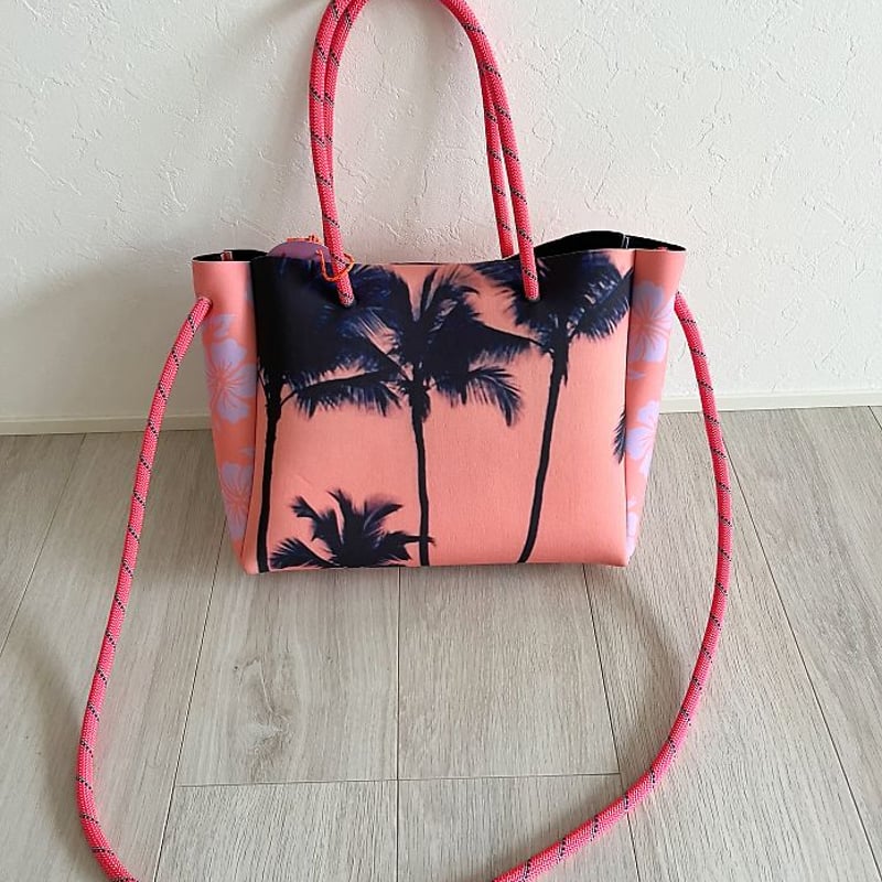 ハワイ Las Olitas PERFECT MEDIUM ネオプレン トートバッグ Mサイズ