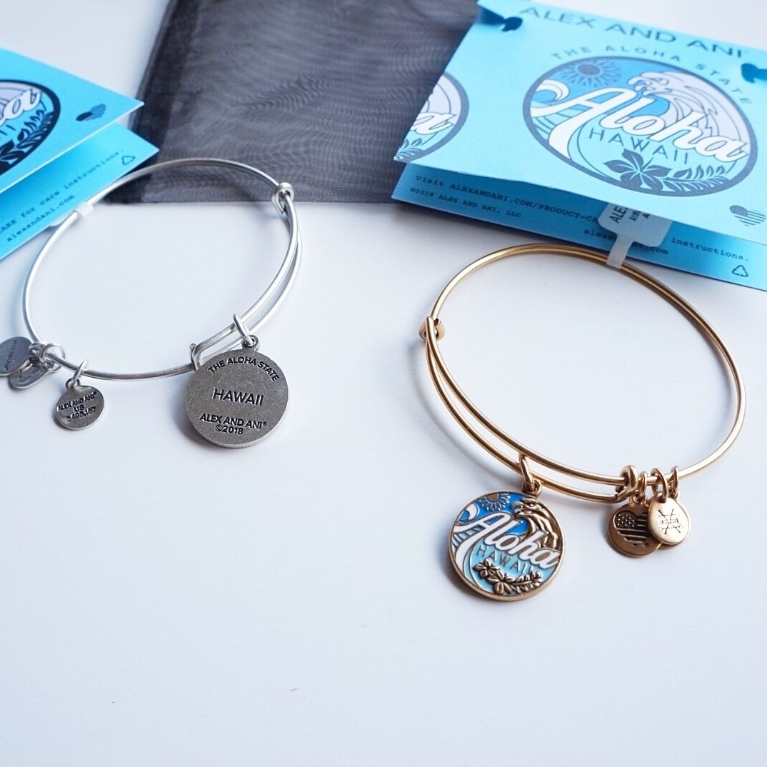 ALEX AND ANI/アレックスアンドアニ ハワイ限定 ALOHA/アロハ カラー