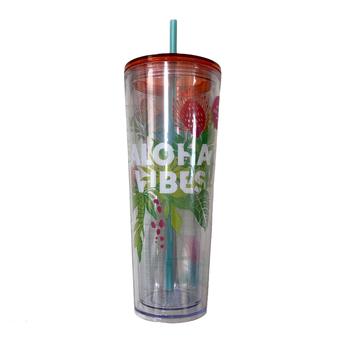 ハワイ限定 スターバックスハワイ コールドタンブラー ALOHA VIBES
