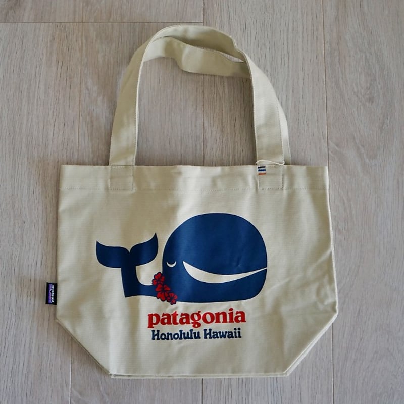 patagonia ハワイ限定　トート　USA製　00年代 パタゴニア トートバッグ ハワイ限定 Hawaii 人気 ベージュ エコ