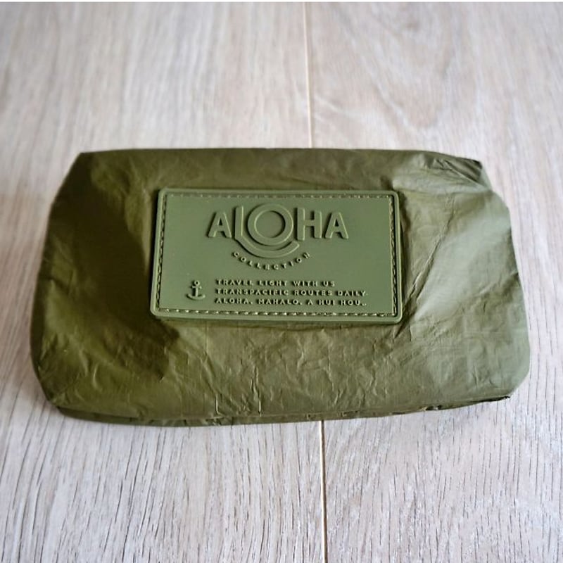 Aloha Collection/アロハコレクション モノクロ―ム オリーブ ポーチ