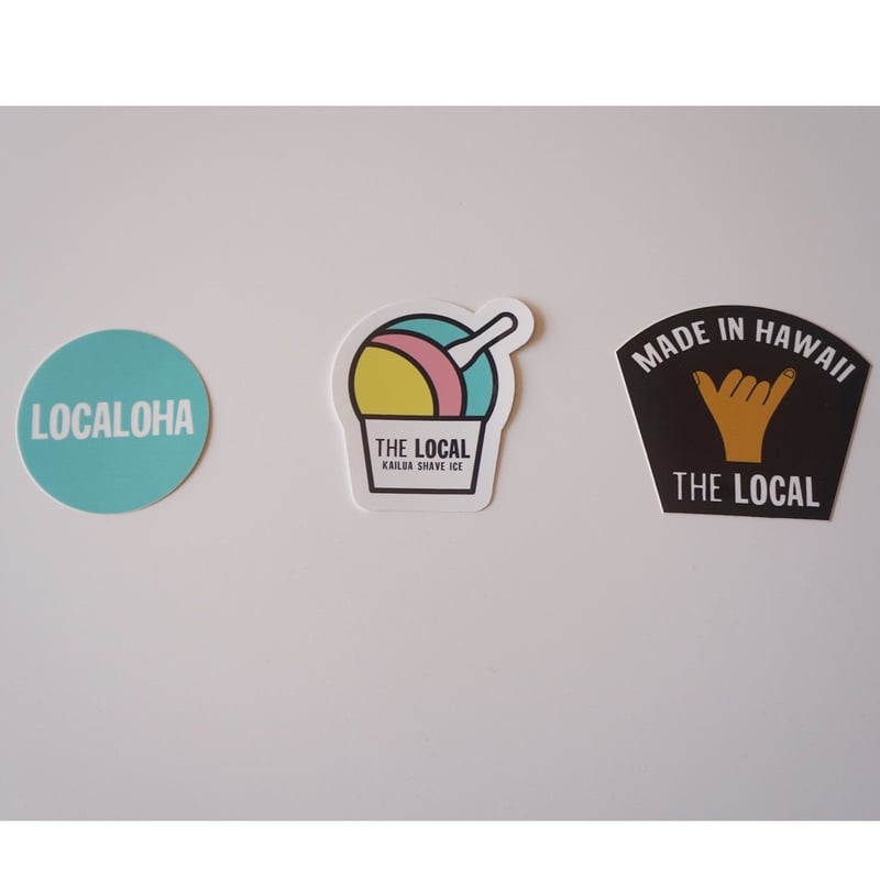 THE LOCAL HAWAII ステッカー | Sunny days