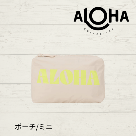 アロハコレクション.トラベルポ－チ (大)新品タグ付き アロハコレクション.トラベルポ－チ (大)新品タグ付き ALOHA