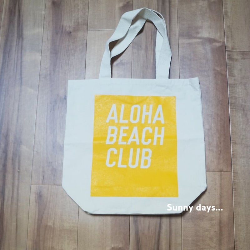 日本未入荷　ALOHAロゴ入りトートバッグ　新品・未使用 楽天市場】ALOHA Tote Bag アロハ トートバッグHawaii ハワイ
