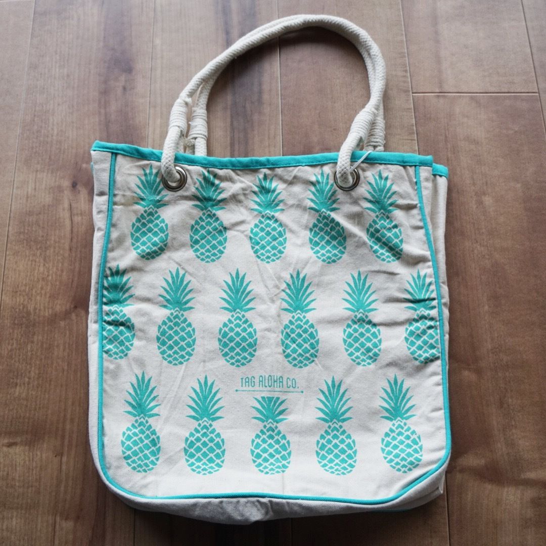 【新品】TAG ALOHA CO.＊トートバッグ＊ホールフーズエコバッグ ホールフーズマーケット ×tag aloha トートバッグ/エコバッグ