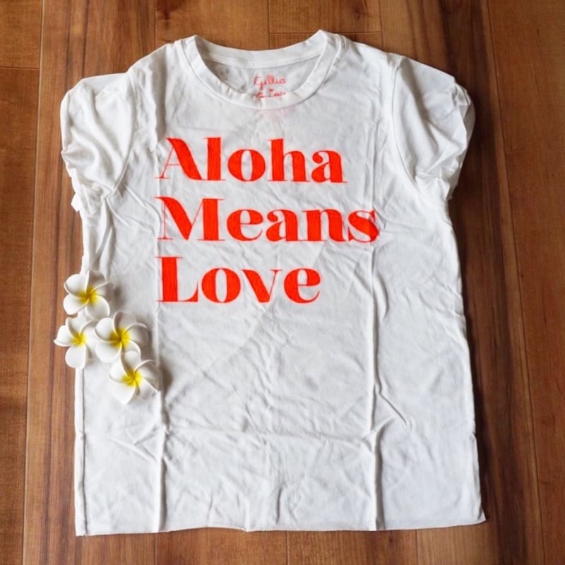 Gillia/ジリア Aloha means Love 限定カラー Tシャツ | Sunny ...