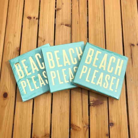BEACH PLEASE ペーパーナプキン