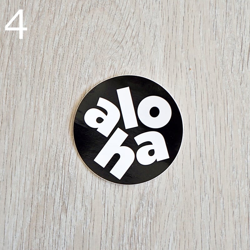 alohamahalo様ご確認用 ハワイ aloha/MAHALO アロハ/マハロ ステッカー | Sunny days
