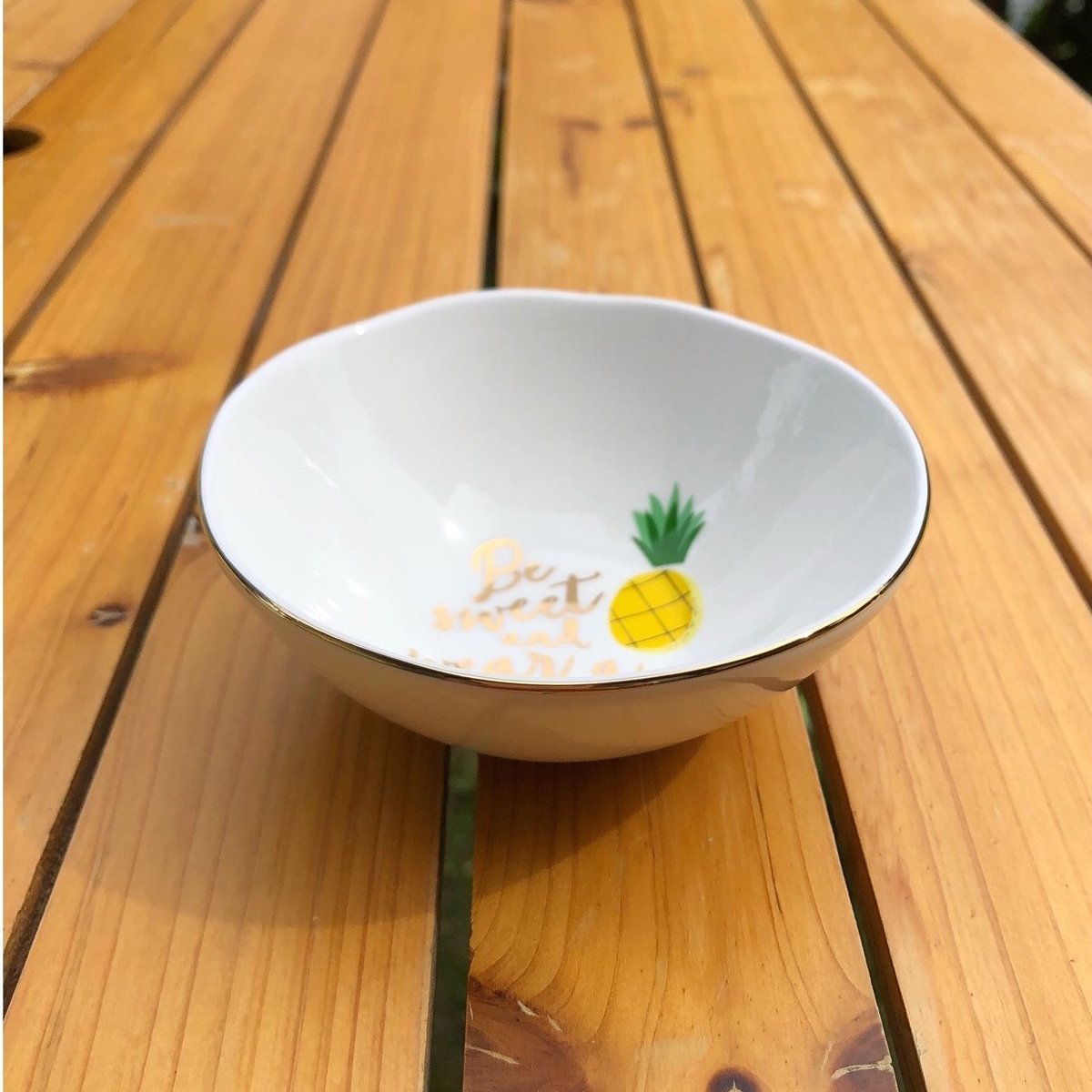 パイナップル柄 トレー/お皿 /小鉢 | Sunny days