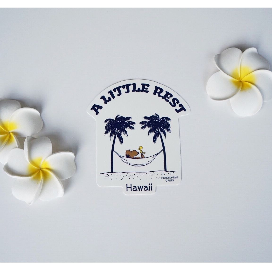 ハワイ 日焼けスヌーピー ステッカー | Sunny days