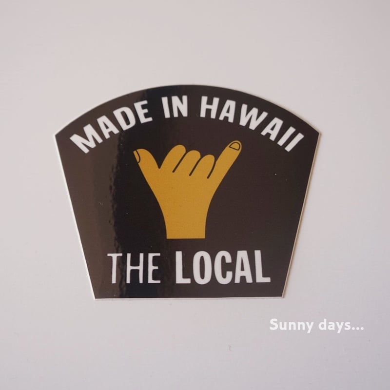 THE LOCAL HAWAII ステッカー | Sunny days