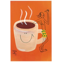 84373 PG　ポストカード　COFFEE