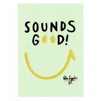 84271 GOLD & BLACKステッカー　SOUNDS