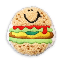 84365 PGクッションバッチ　HAMBURGER