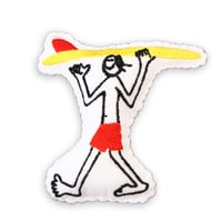 84357 PGクッションバッチ　SURF BOY
