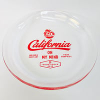84632 PG グラスプレート　L　CALIFORNIA