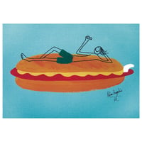 84374 PG　ポストカード　Hot Dog