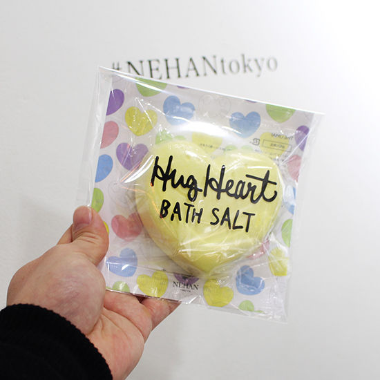HUG HEART バスソルト PINK | Palm Graphics GOODS