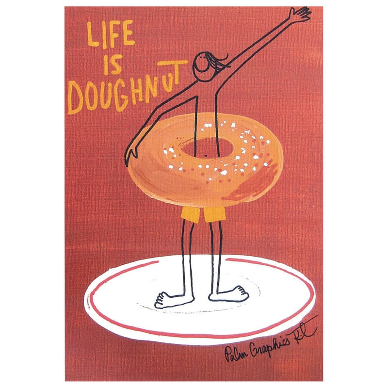 環 7th ポストカード 84375 PG ポストカード Doughnut | Palm Graphics GOODS