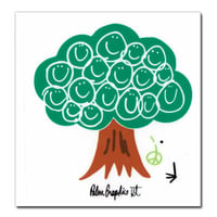 84470 PGステッカー　L　SMILE TREE