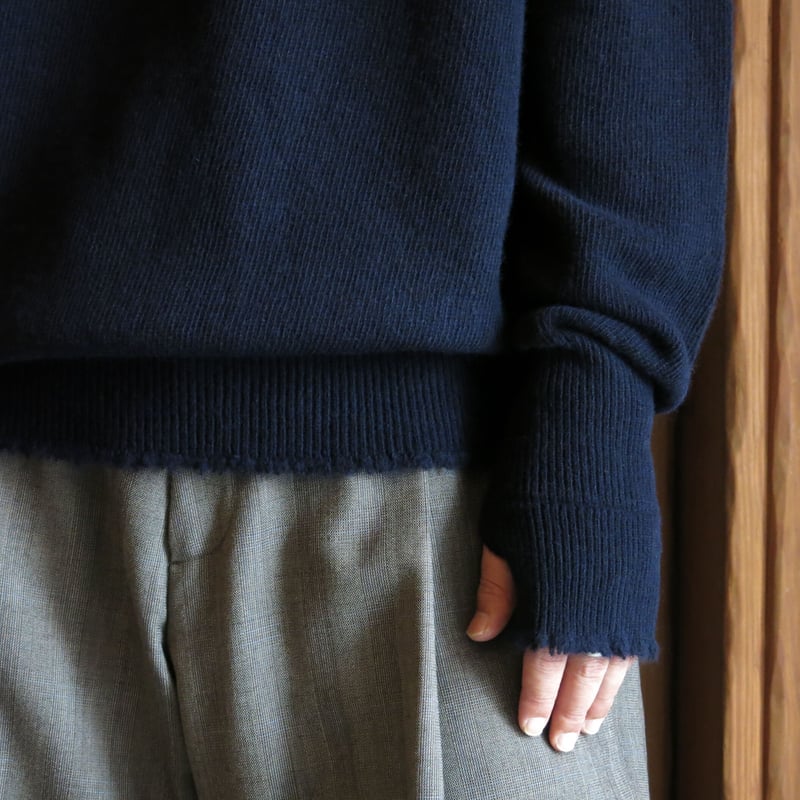 MAATEE&SONS / ひょっとこPULL OVER SWEATER / 強撚シェットラン...