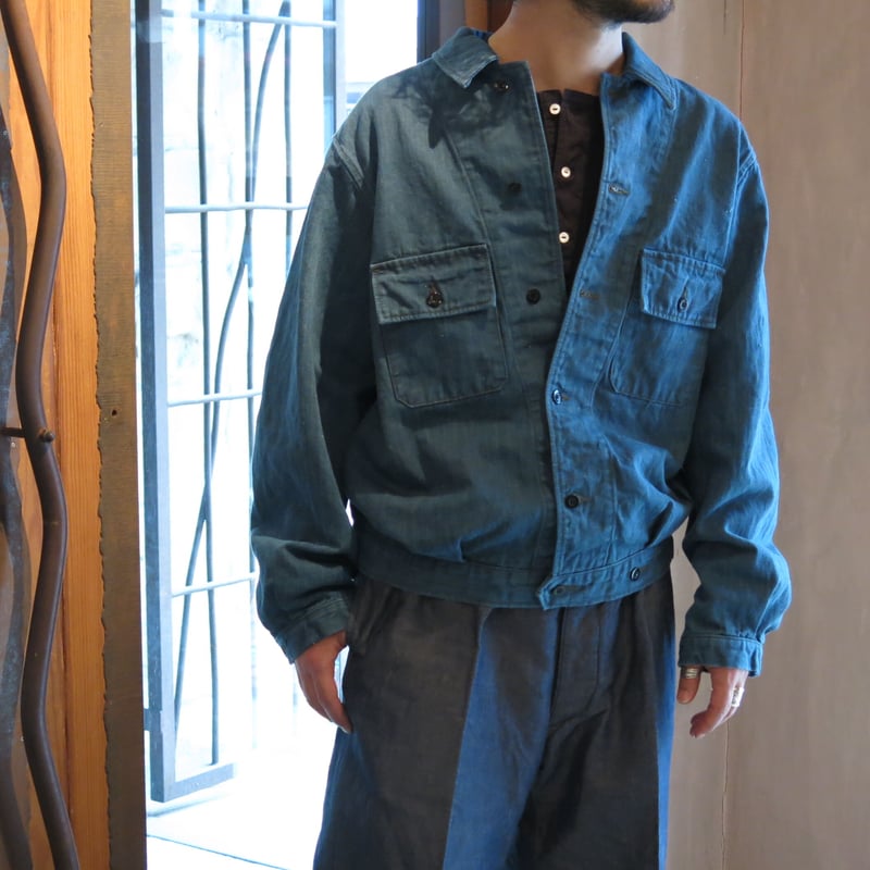 OUTIL / veste caen / cotton×hemp denim | Tibeta