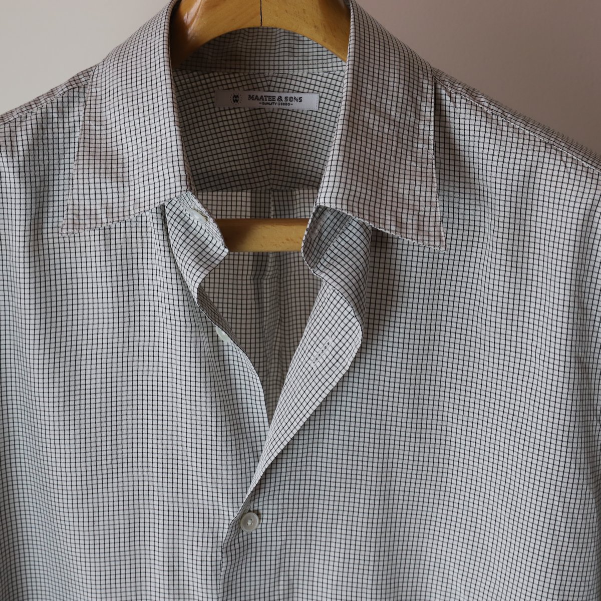 美品】MAATEE&SONS 図れ ELIZABETH BLUE GINGUM 2