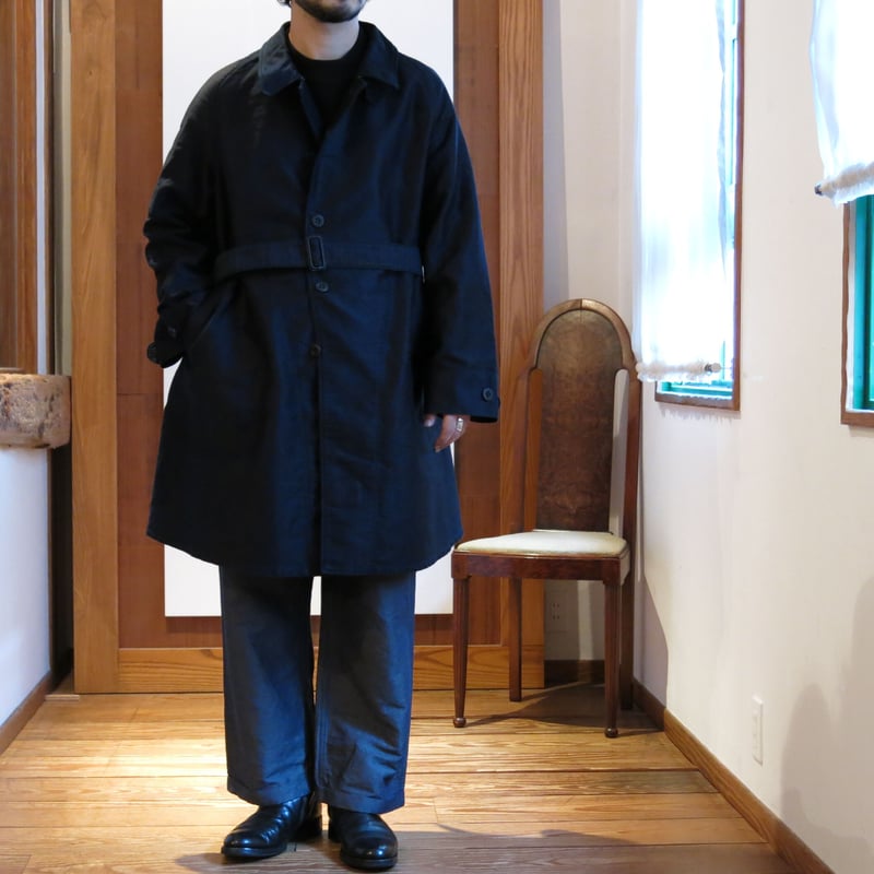 OUTIL manteau avignon / black indigo 2