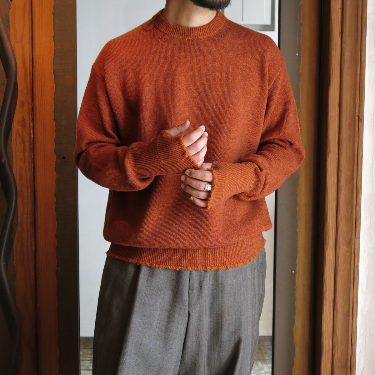 22aw maatee&sons  P/O SWEATER ひょっとこ