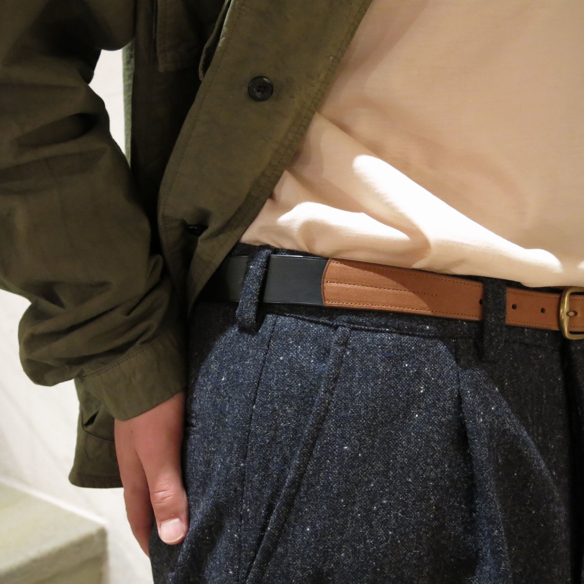 forme / jodhpurs belt / Buttero black×SHF | Tib...